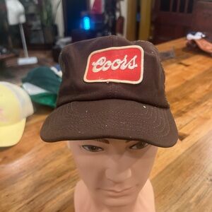Vintage Coors Brown Baseball Cap